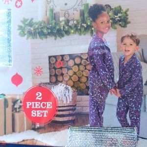 2 PC Christmas Pajama Set " size 3T/ new with tag /by Merry moment